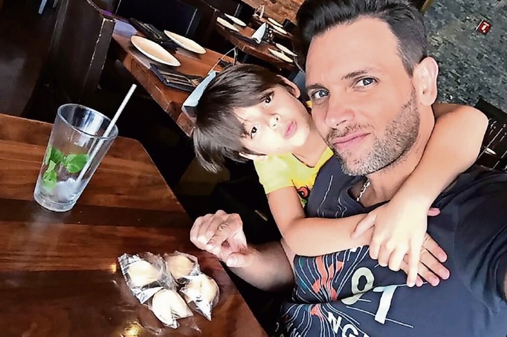 Patricio quiere inculcar en su hijo la responsabilidad (ESPECIAL)