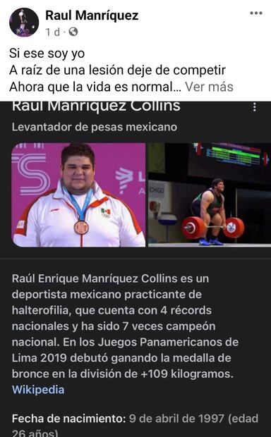 Medallista mexicano busca trabajo tras sufrir lesión: “Recogí basura para poder sobrevivir”