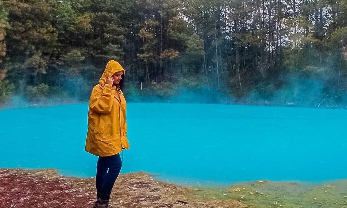 La Poza Suavitel, un sitio poco visitado en el Parque Nacional Los Azufres, en Michoacán. Foto: Paulina Hernández González