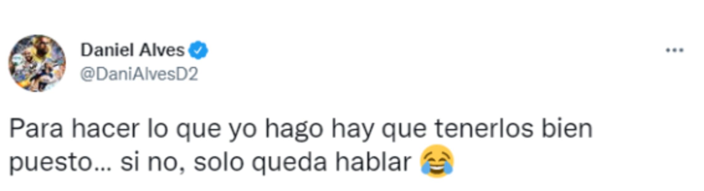 Dani Alves le responde a Rivaldo ante las críticas por su llegada a Pumas