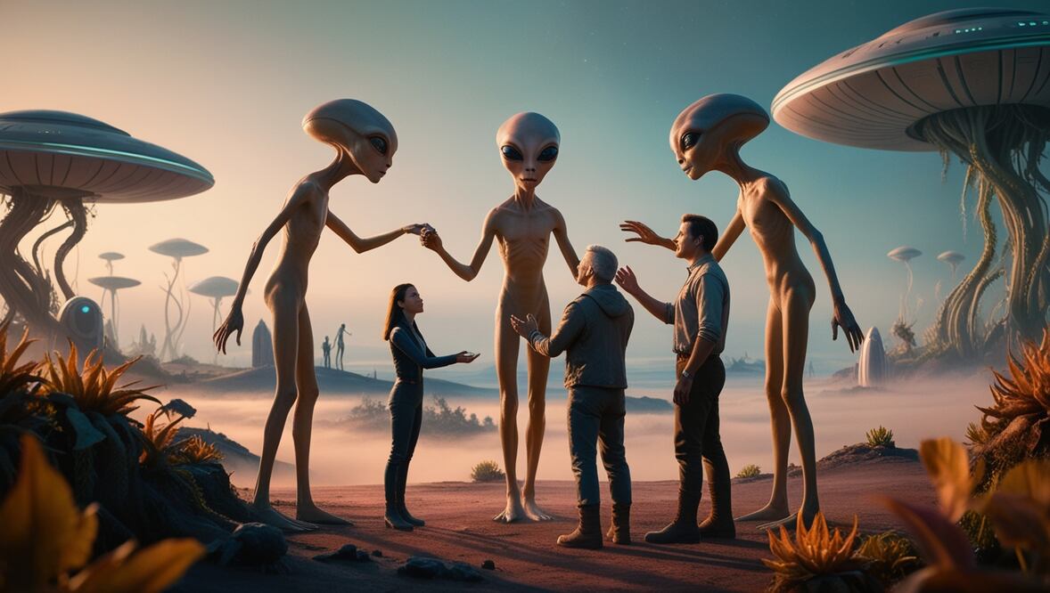 ¿Cuántas civilizaciones extraterrestres existen en la a vía láctea según UNAM? / Foto: Realizada con IA (LeonardoIA)