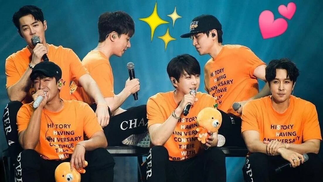 Shinhwa. Fuente: Instagram @shinhwa_official