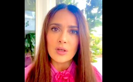 Salma Hayek lanza mensaje contra la violencia de género
