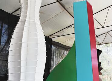 Restauran esculturas de Santa Fe