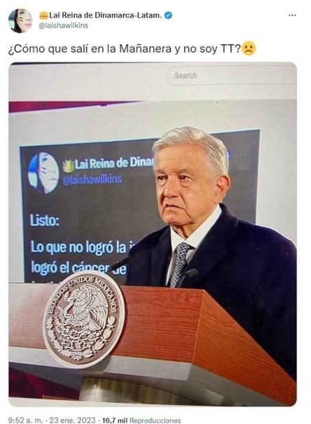 Laisha Wilkins reacciona tras haber sido exhibida por AMLO en la mañanera por mensaje sobre Gertz Manero