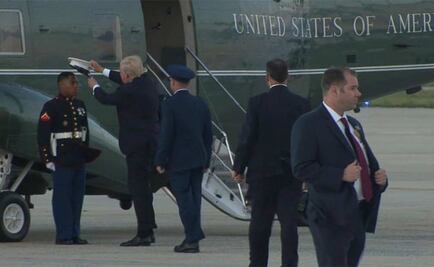 ​Trump intenta ayudar a marine y video se vuelve viral