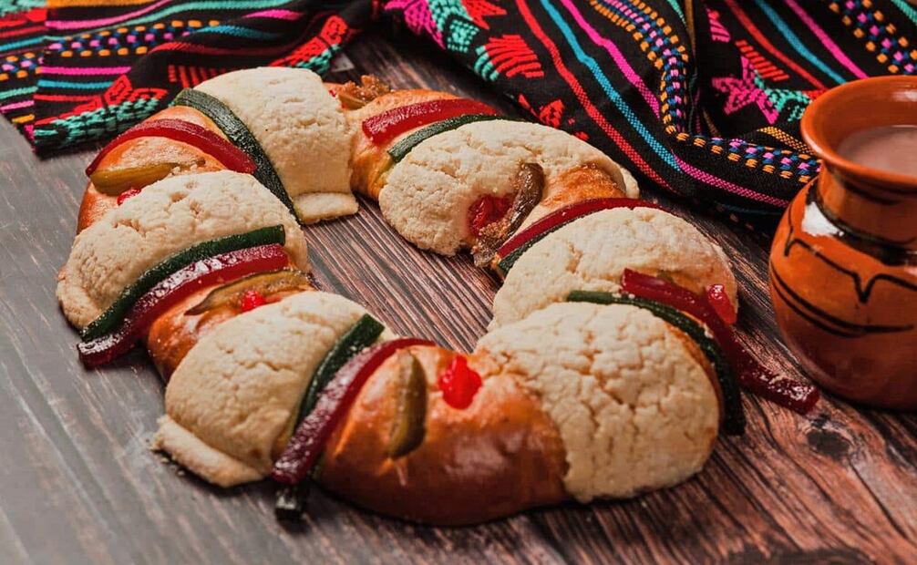 Las calorías aumentan si la Rosca de Reyes está rellena. Foto: iStock