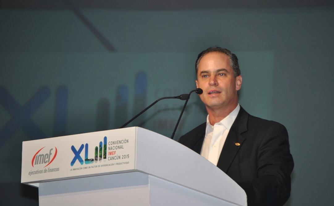 Presidente electo del IMEF, Joaquín Gándara Ruiz Esparza