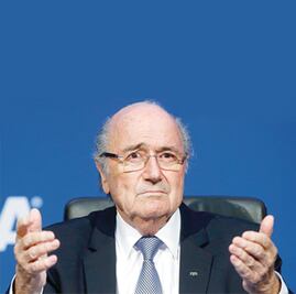 Patrocinadores contra Blatter