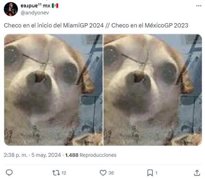 Los mejores MEMES del Gran Premio de Miami - Foto: Especial