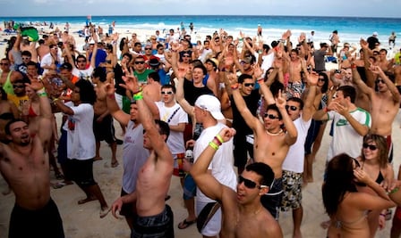 ¿Por qué los spring breakers pagaron 11% más para venir a México?