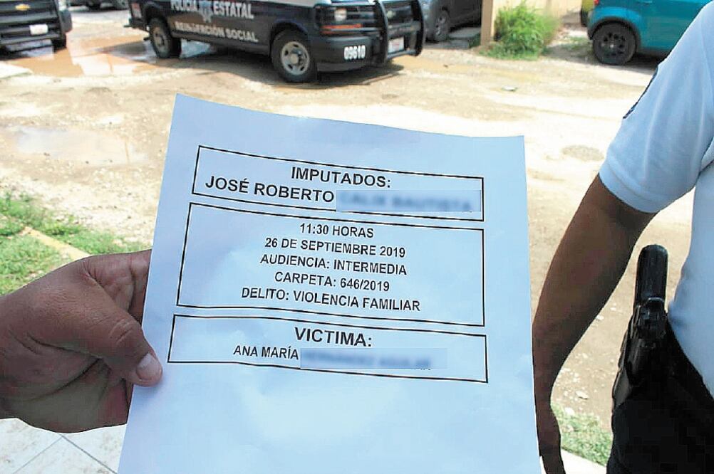 Ana María esperaba su audiencia referente a un juicio de violencia familiar contra su expareja, José Roberto “N". Foto: Tomada de redes