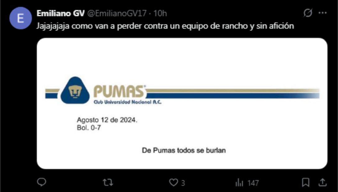 Estos son LOS MEJORES MEMES de la derrota de Pumas contra Toluca