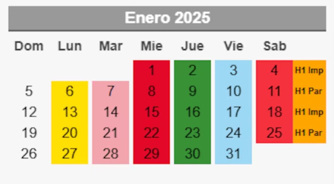 Este 1º de enero de 2025, los automóviles con Holograma 1, 2 y foráneos con terminación de placa 3 y 4, engomado rojo, no podrán circular. Foto: Hoy no Circula