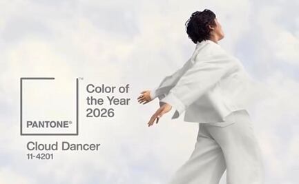 Pantone revela el Color del Año 2026: Cloud Dancer, un blanco sutil