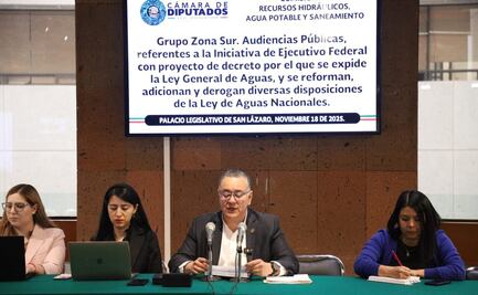 Arrancan audiencias en San Lázaro por nueva Ley de Aguas; recibirán propuestas de más de 430 actores sociales