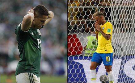 México y Brasil se enfrentarán el lunes en octavos de final en el Mundial