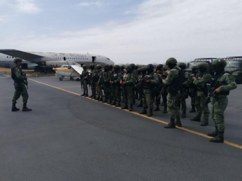 Despliegan más de 200 elementos del ejército mexicano para reforzar la seguridad en Nuevo Laredo