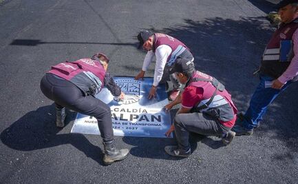 Alcaldía Tlalpan ha rehabilitado más de 66 mil metros cuadrados de carpeta asfáltica