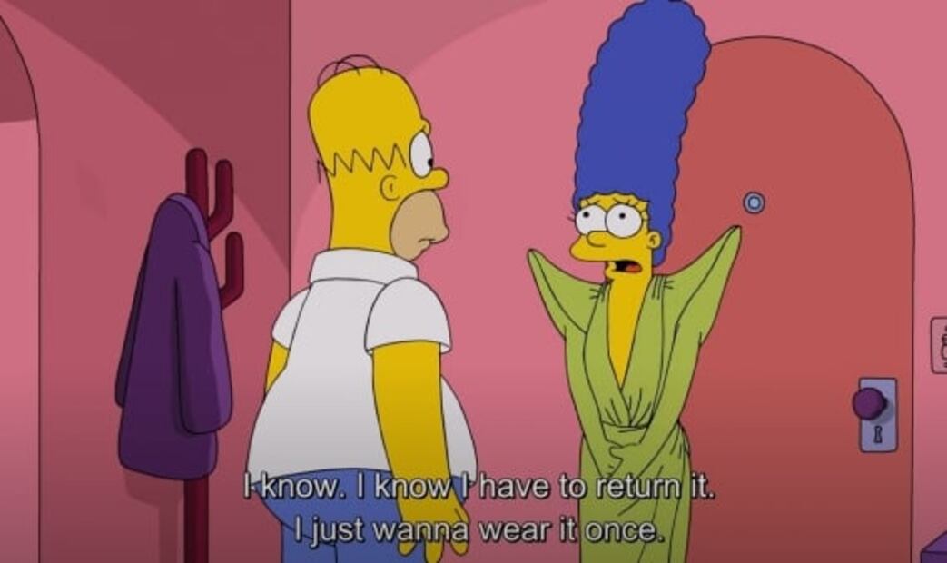 "Los Simpson" modelan para Balenciaga