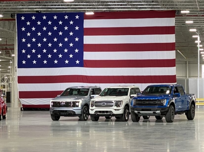 Presidente de Estados Unidos filtra “por error” la primera pick-up eléctrica de Ford
