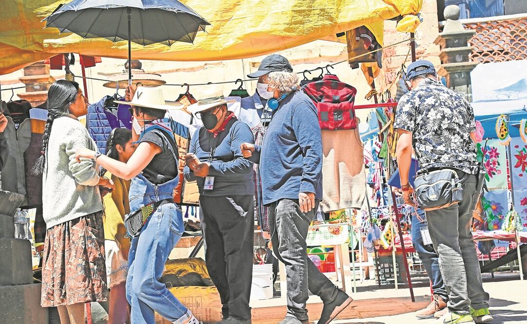 Parte de la cinta tuvo locaciones en Tlalpujahua, Michoacán. Foto: Jorge Alvarado/ EL UNIVERSAL.