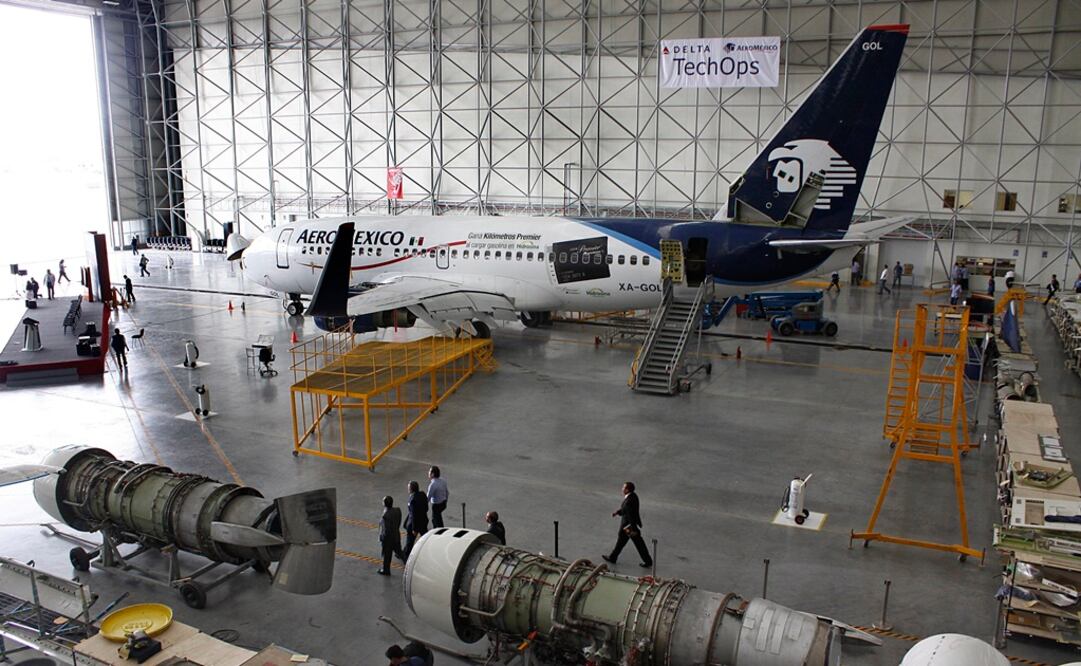 Aeroméxico felicitó a sus sobrecargos por haber concluido satisfactoriamente su proceso interno para modificar el Contrato Colectivo de Trabajo con motivo de su revisión. Foto: EL UNIVERSAL