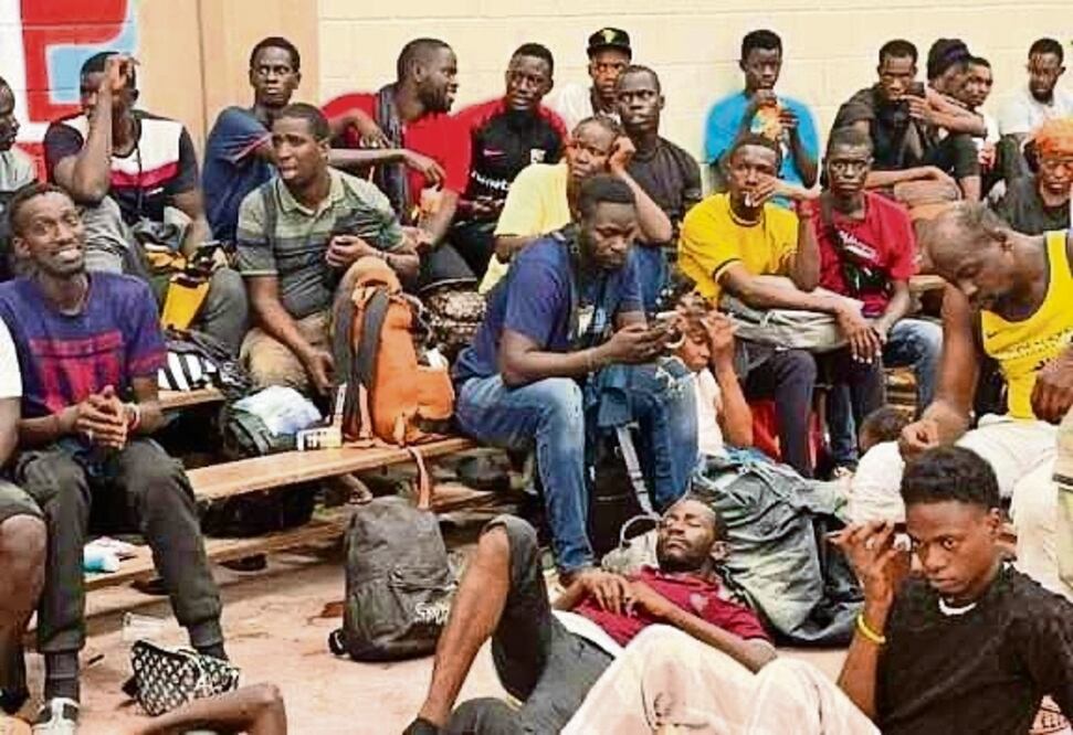 Los migrantes rescatados dijeron ser de Arabia, Mauritania y Senegal. Foto: Especial