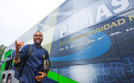 Cuerpo técnico de Brasil presente en el Pumas vs Santos para ver a Dani Alves