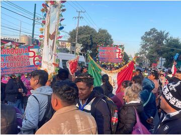 Alerta Vial: Peregrinos de la Diócesis de Atlacomulco llegan a la Basílica de Guadalupe; ¿qué calles estarán cerradas?