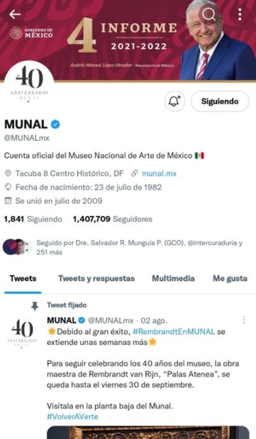 Las instituciones culturales se “cuadran” ante Palacio