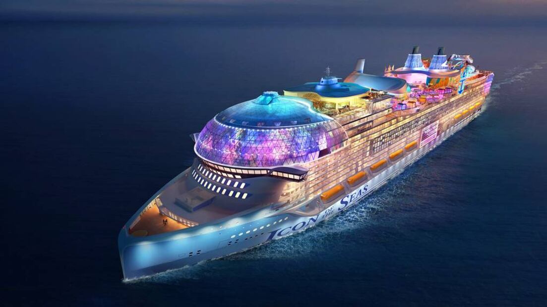 Viajar en el barco más grande del mundo tiene tarifas a partir de 29 mil 500 pesos por persona, por siete noches, aproximadamente. No incluye impuestos. Foto: Royal Caribbean