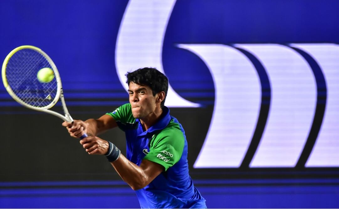 Rodrigo Pacheco en acción durante el Abierto de Los Cabos | FOTO: Abierto de Los Cabos