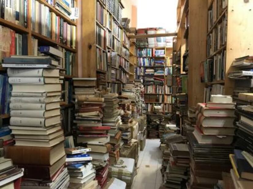 La librería que se abarrotó tras el sismo