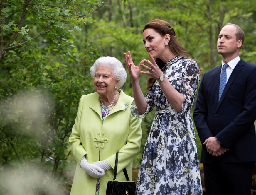 Kate Middleton participó en el Chelsea Flower Show
