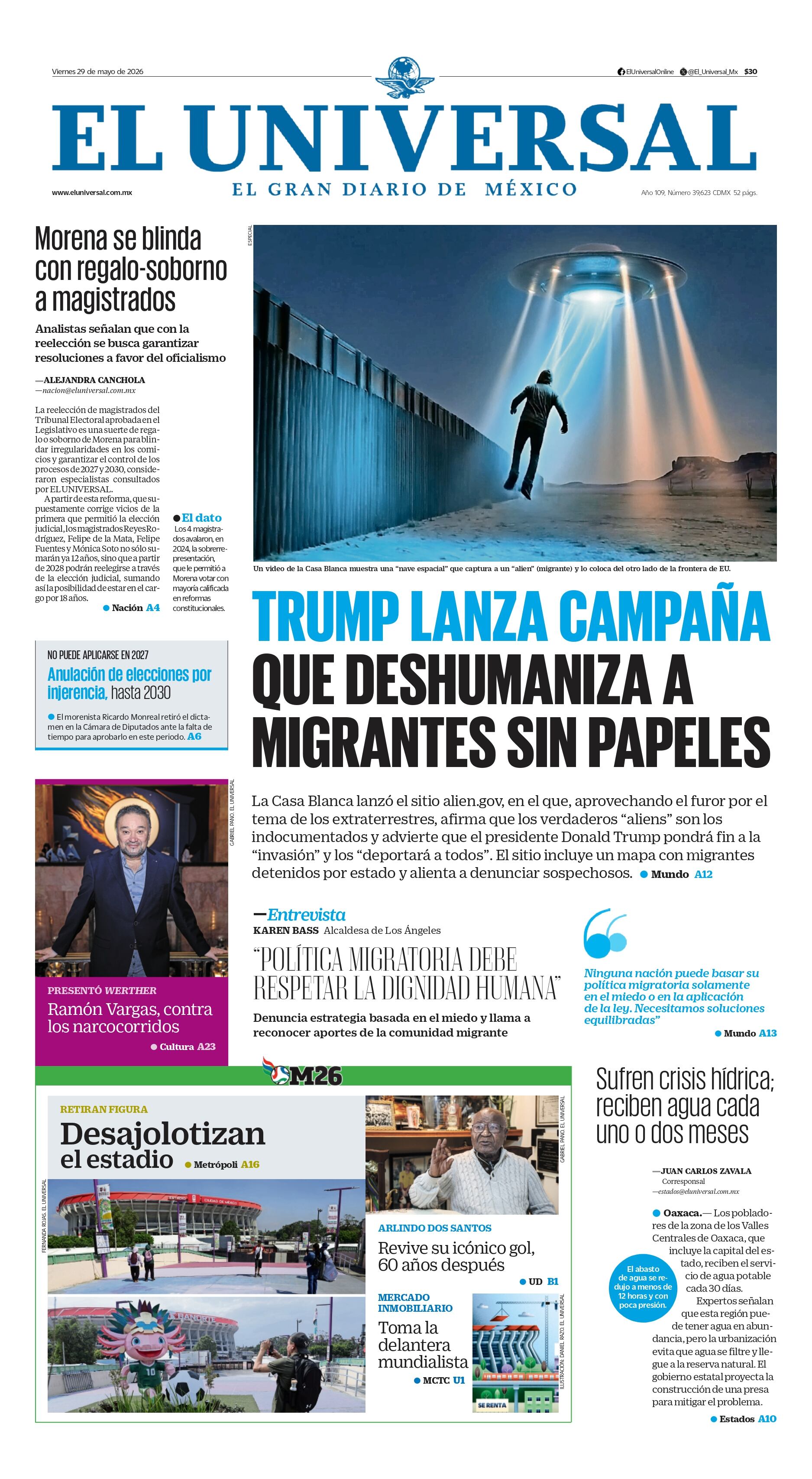 Portada impresa