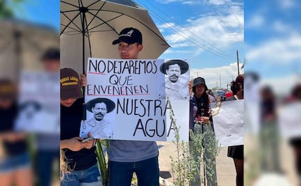 Grupo de 50 personas protesta contra planta de fertilizantes en Durango; demandan transparencia