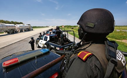 Con presencia total blindan carreteras