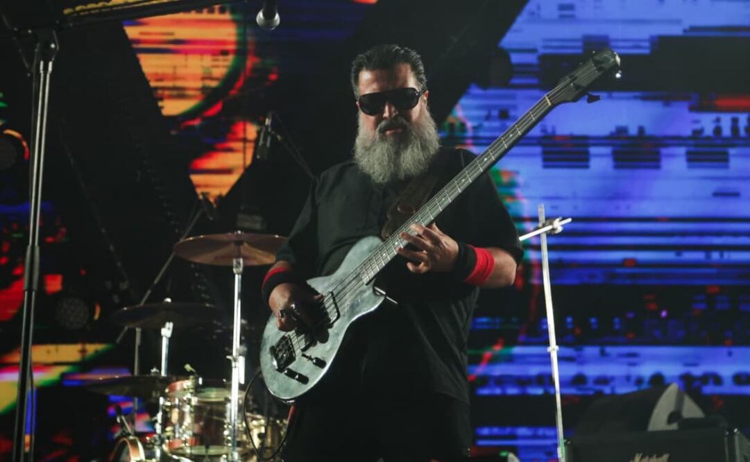 Miky Huidobro de Molotov en el concierto de 30° aniversario de la banda. Foto: Carlos Mejía / EL UNIVERSAL