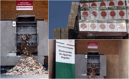 Decomisan 46 millones de cigarros con valor de 40 mdp