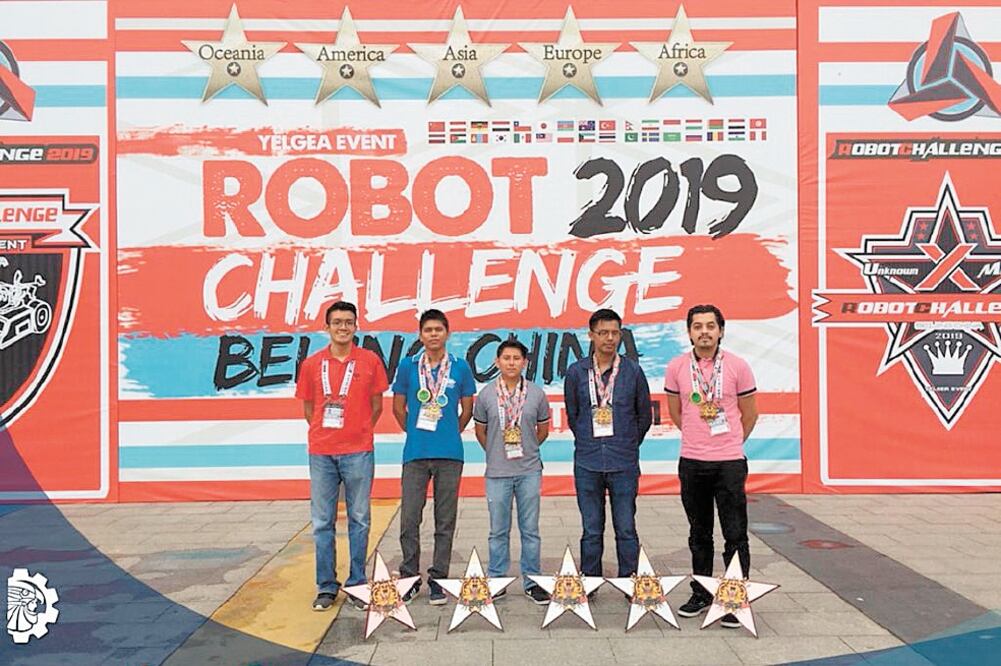 Los estudiantes del Tecnológico Nacional de México (TecNM) campus Poza Rica enfrentaron a concursantes de Rusia, Rumania y Polonia. Foto: CORTESÍA
