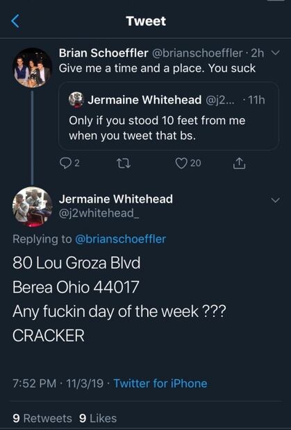 Jugador de la NFL amenaza de muerte a aficionados en Twitter