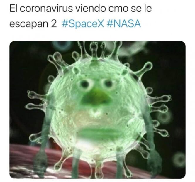 Los memes del histórico lanzamiento de SpaceX y la NASA