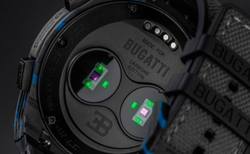 Este es el costoso reloj inteligente de Bugatti