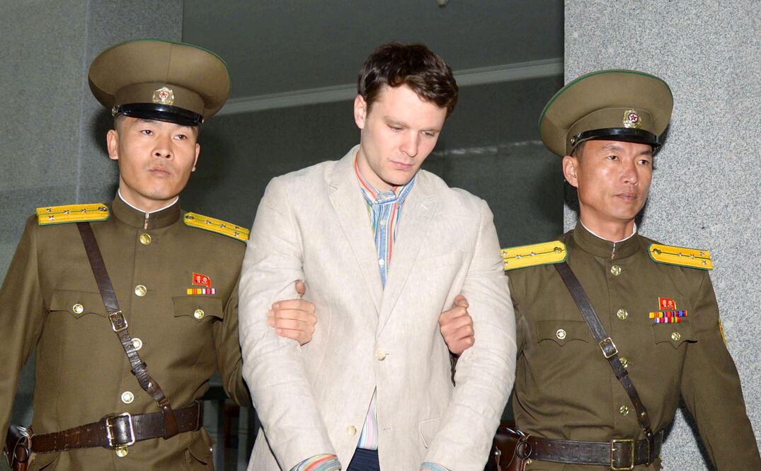 Otto Warmbier, un estudiante estadounidense que murió tras ser repatriado en un misterioso coma pocos días antes, luego de 18 meses encarcelado en Corea del Norte (Foto: Reuters)