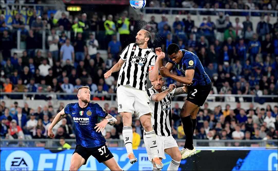ESTA ES LA ÚLTIMA TEMPORADA DE GIORGIO CHIELLINI EN LA JUVENTUS - FOTO: AFP
