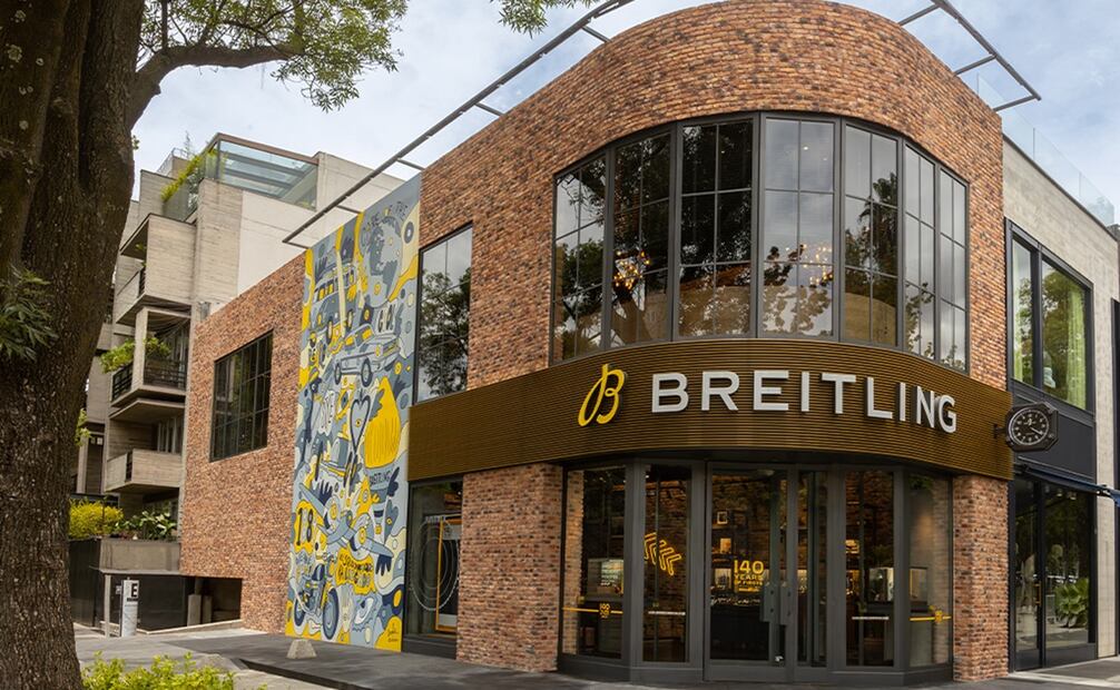 Flagship Store de Breitling en la Ciudad de México. Foto: Cortesía