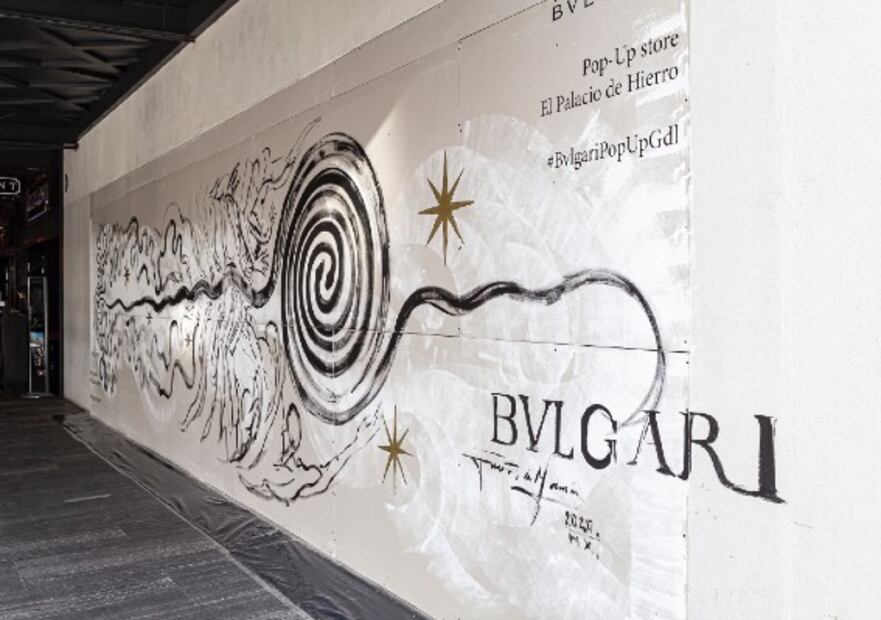 Así es como Bvlgari fusiona el arte mexicano y el lujo en esta pop-up store