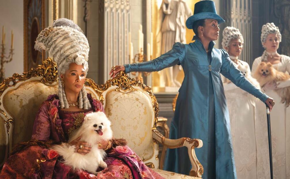 Queen Charlotte y Lady Agatha Danbury. Foto: Netflix
