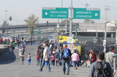 Arrestan a sujeto armado en estación Pantitlán